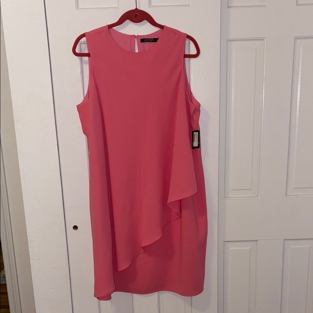 Lauren Ralph Lauren Pink Sleeveless Dress